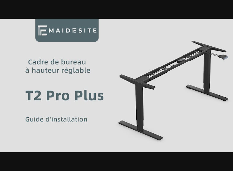 Maidesite T2 Pro Plus - Bureau assis debout électrique