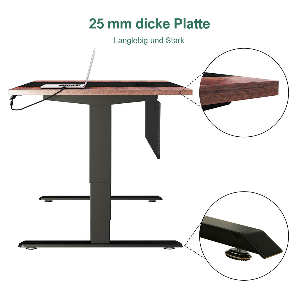 产品 Maidesite Schreibtisch Höhenverstellbar